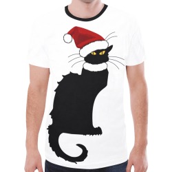 Le Chat Noir Christmas New All Over Print T-shirt for Men (Model T45)