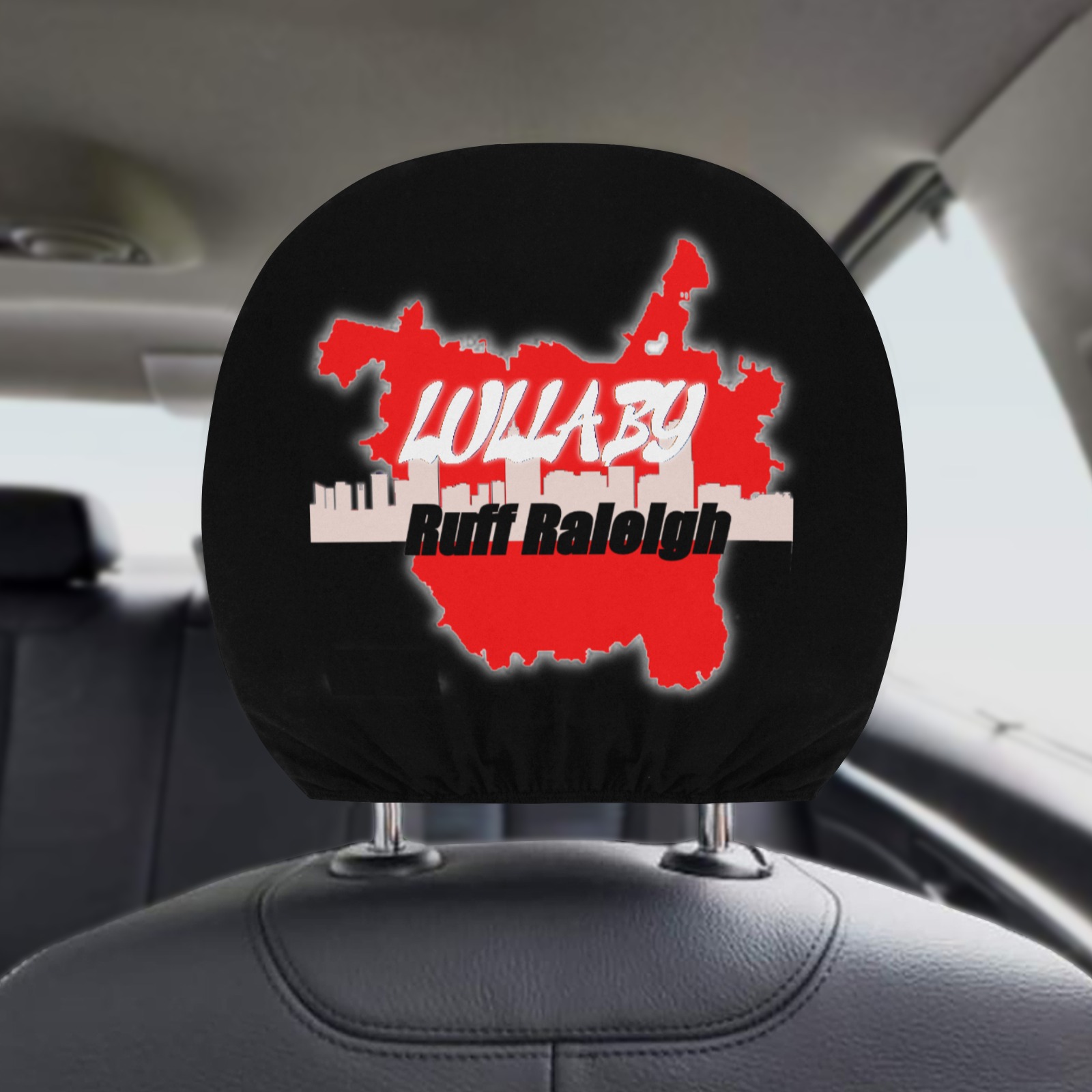 Raleigh Car Headrest Cover (2pcs)