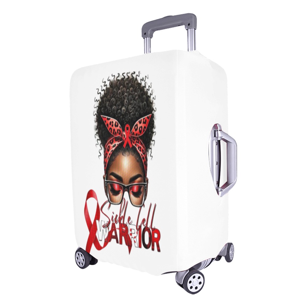 sickle cell Luggage Cover/Large 26"-28"