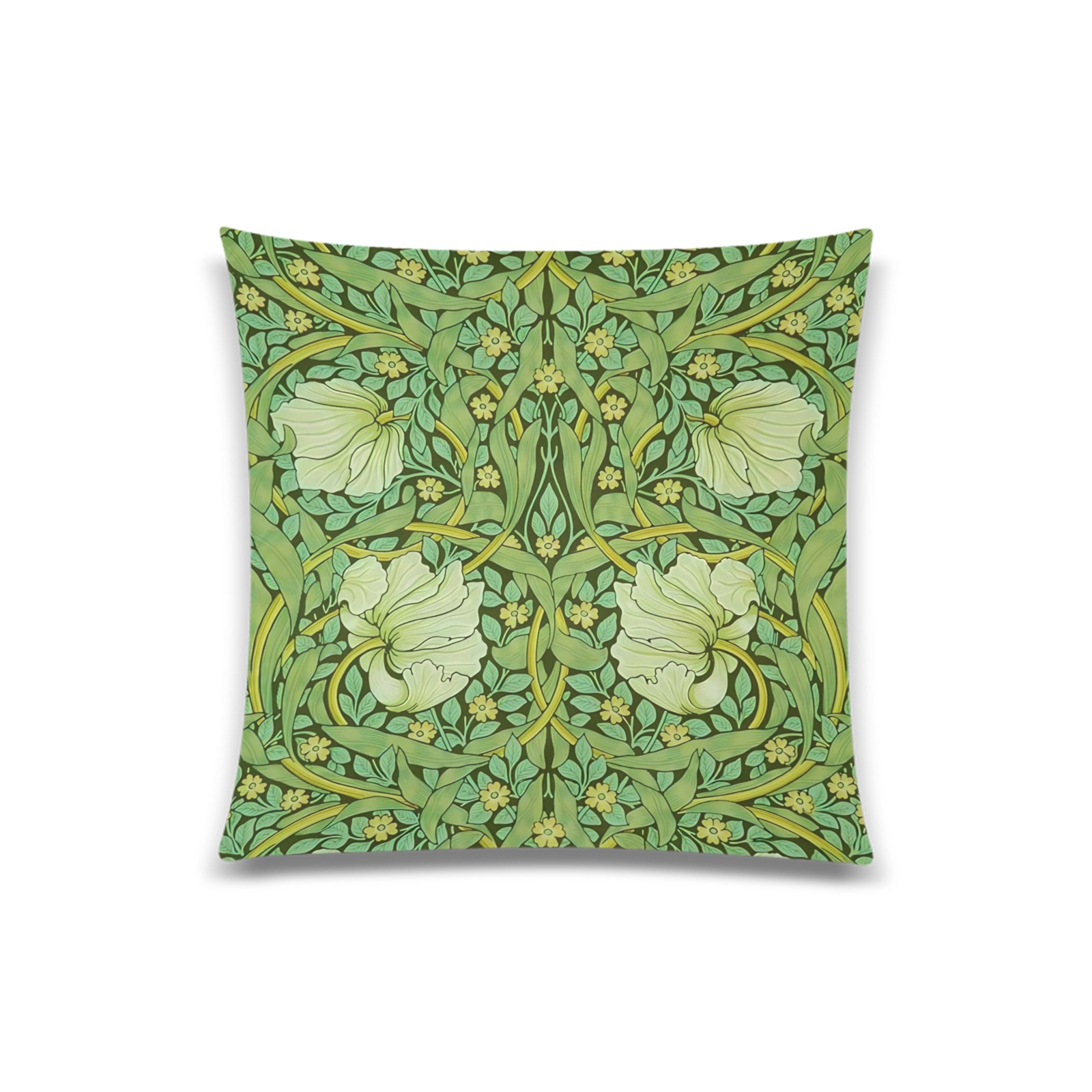 William Morris - Pimpernel Custom Zippered Pillow Case 20"x20"(Twin Sides)