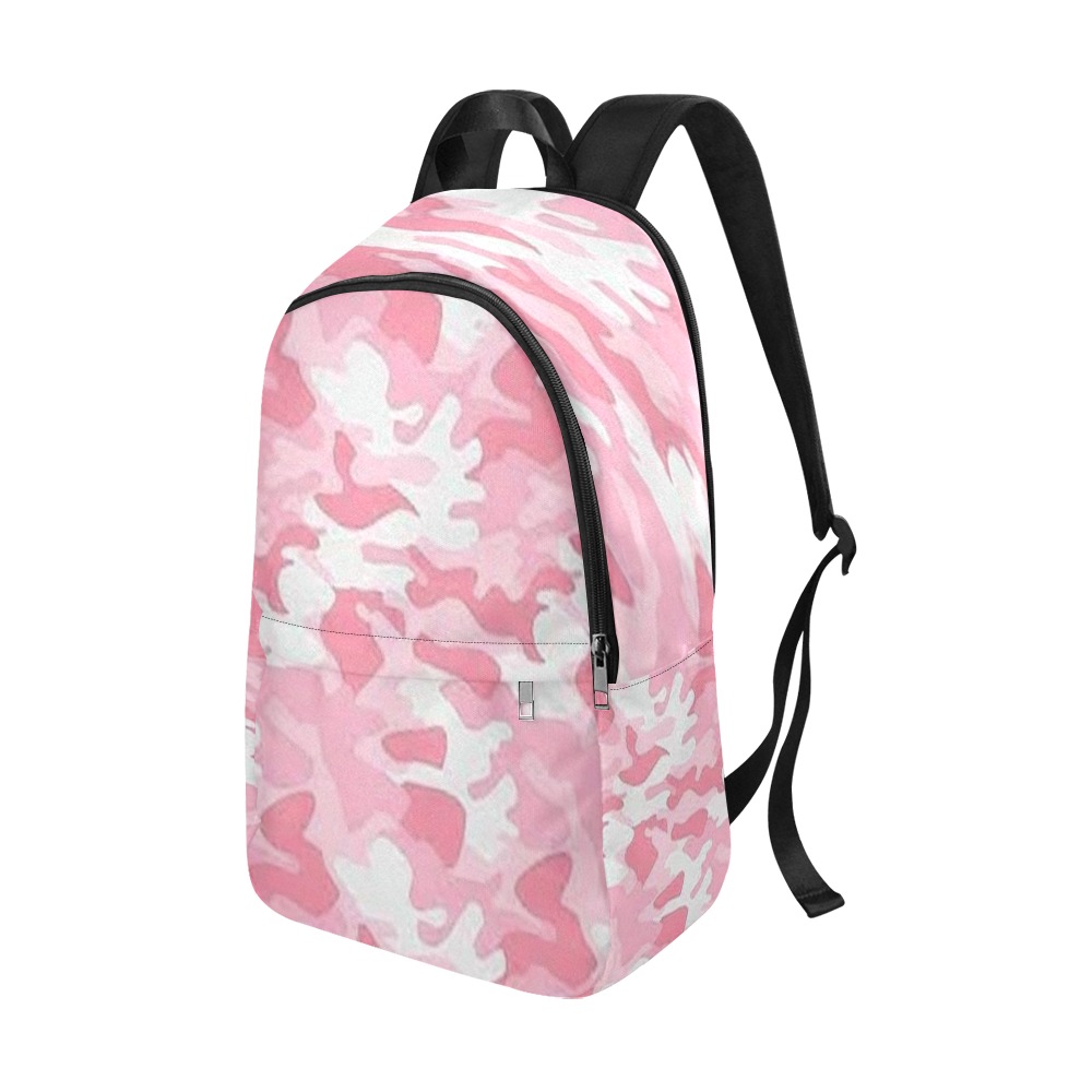 cancer pink camo Fabric Backpack for Adult (Model 1659)
