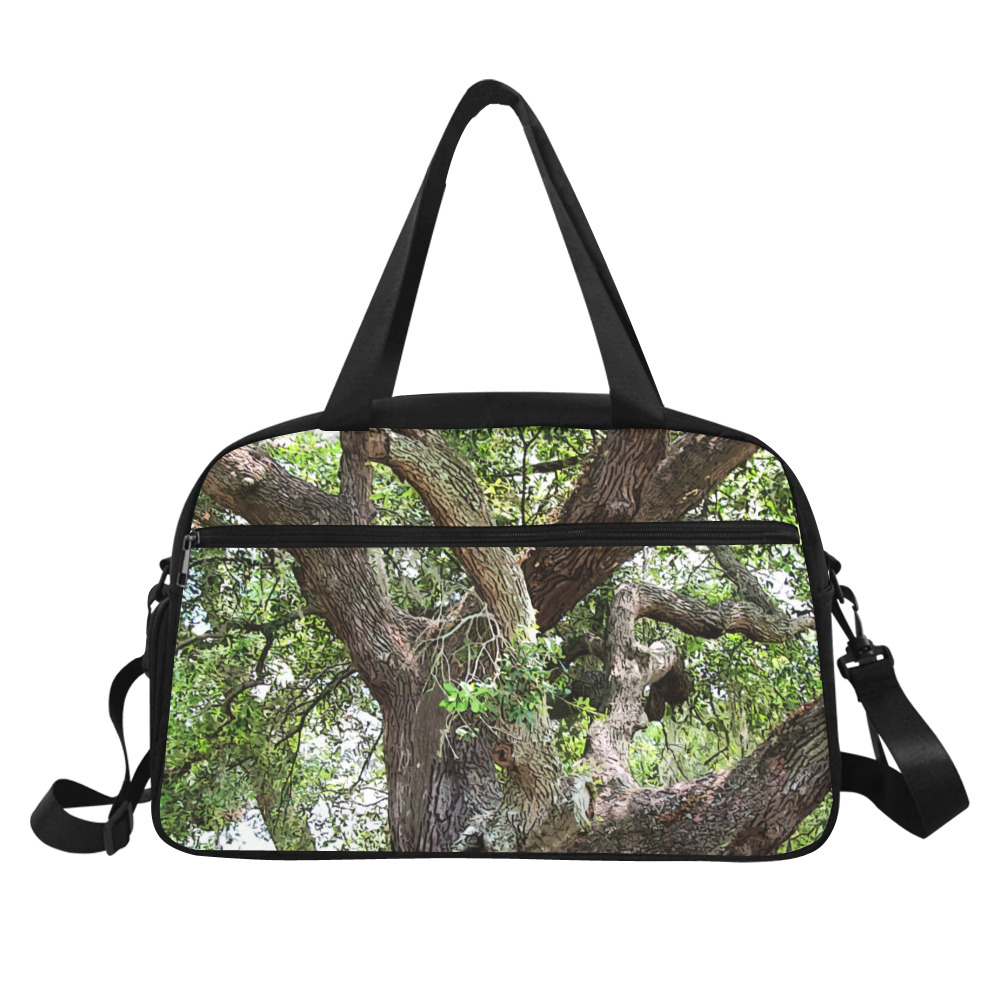Oak Tree In The Park 7659 Stinson Park Jacksonville Florida Fitness Handbag (Model 1671)