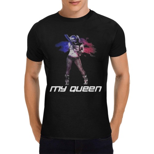 Harley Queen T Shirt Men's T-Shirt in USA Size (Front Printing Only)
