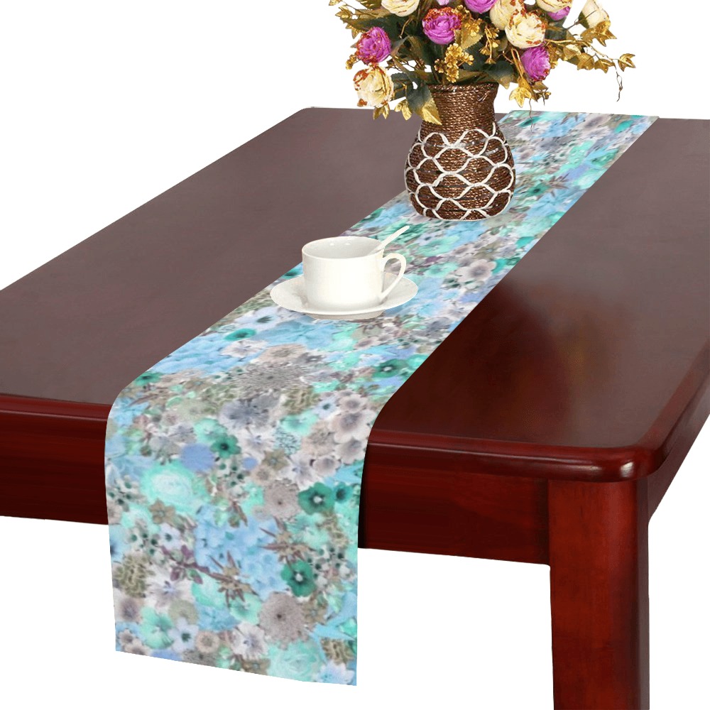 floral frise18 Thickiy Ronior Table Runner 16"x 72"
