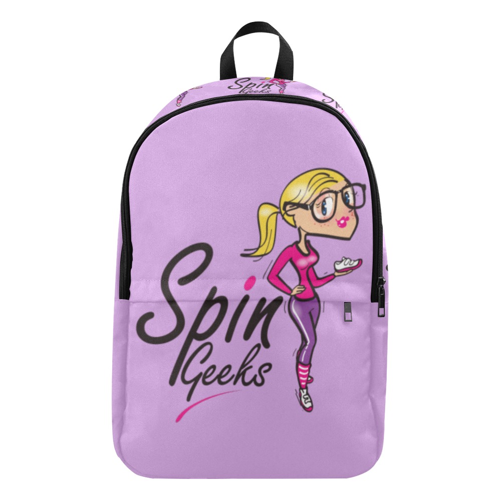 Spin Geeks Purple Bag Fabric Backpack for Adult (Model 1659)