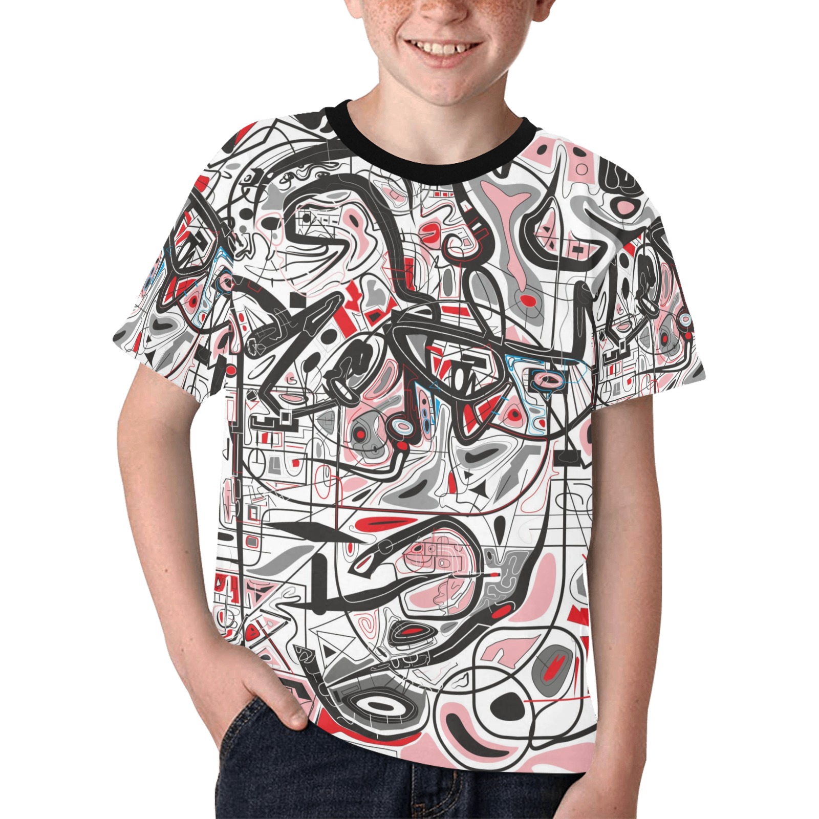 Model 2 Kids' All Over Print T-shirt (Model T65)