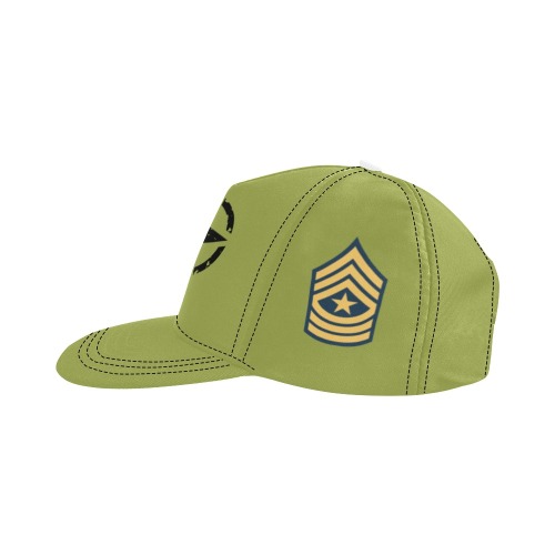Sargent Cap All Over Print Snapback Hat D