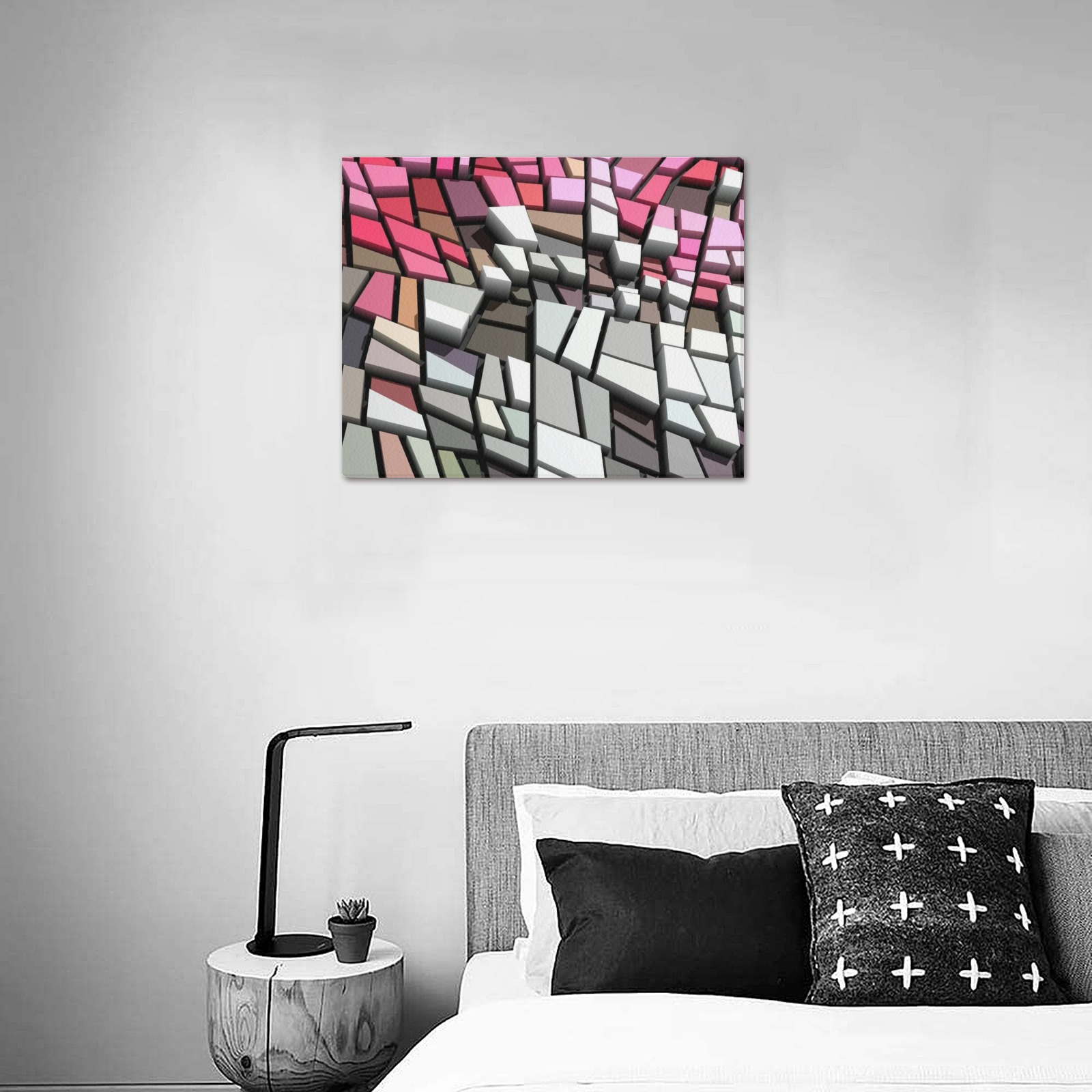 colorfultiles Frame Canvas Print 20"x16"