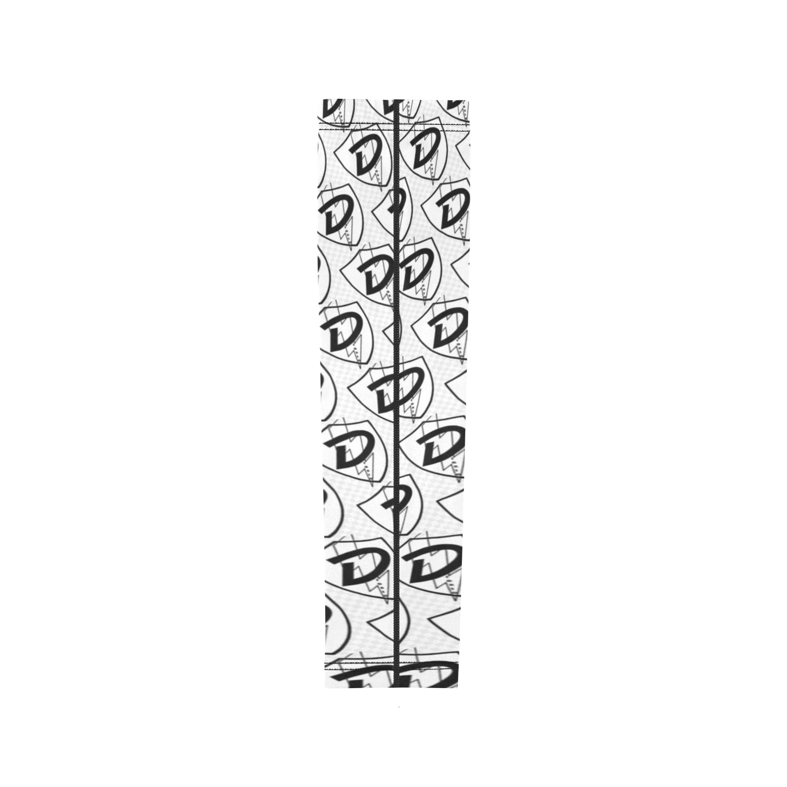 DIONIO Clothing - Repeat D Shield Arm Sleeves (White & Black) Arm Sleeves (Set of Two)