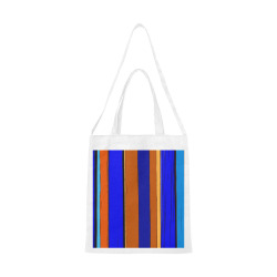 Abstract Blue And Orange 930 Canvas Tote Bag/Medium (Model 1701)