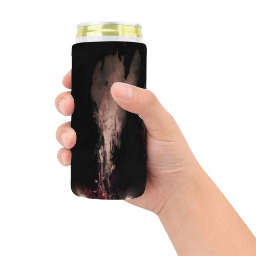 Angel of death Neoprene Can Cooler 5" x 2.3" dia.