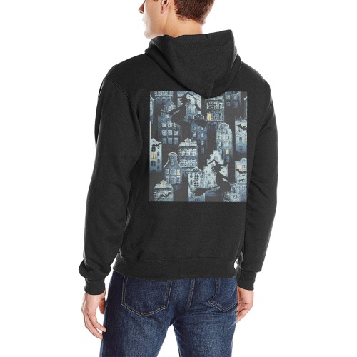 Witches Oceanus Hoodie Sweatshirt (Model H03)