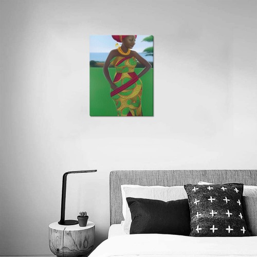 AFRICAN QUEEN 2 Upgraded Canvas Print 11"x14"