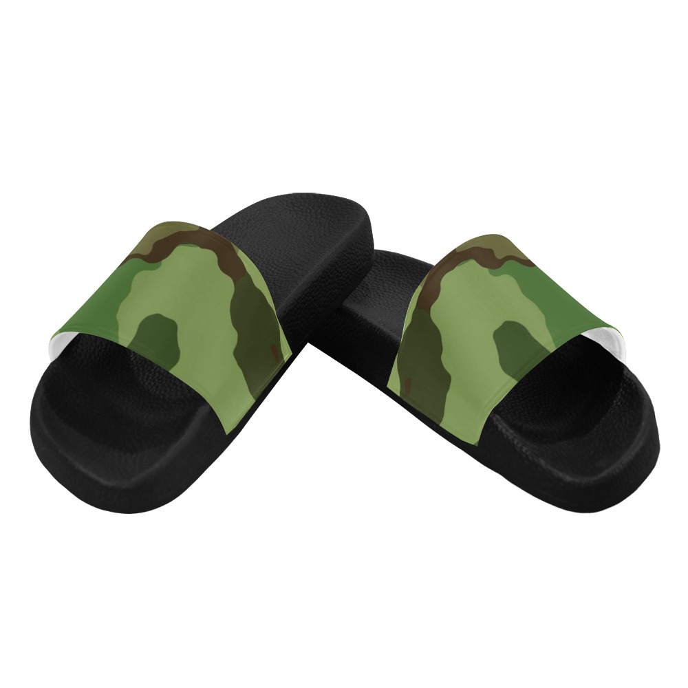 Camouflage Men's Slide Sandals (Model 057)