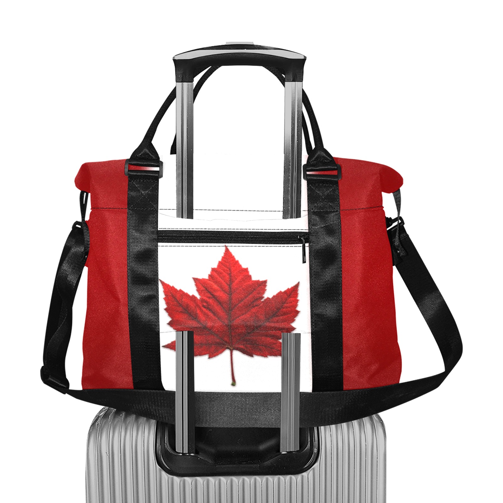 Canada Flag Travel Bags Large Capacity Duffle Bag (Model 1715)