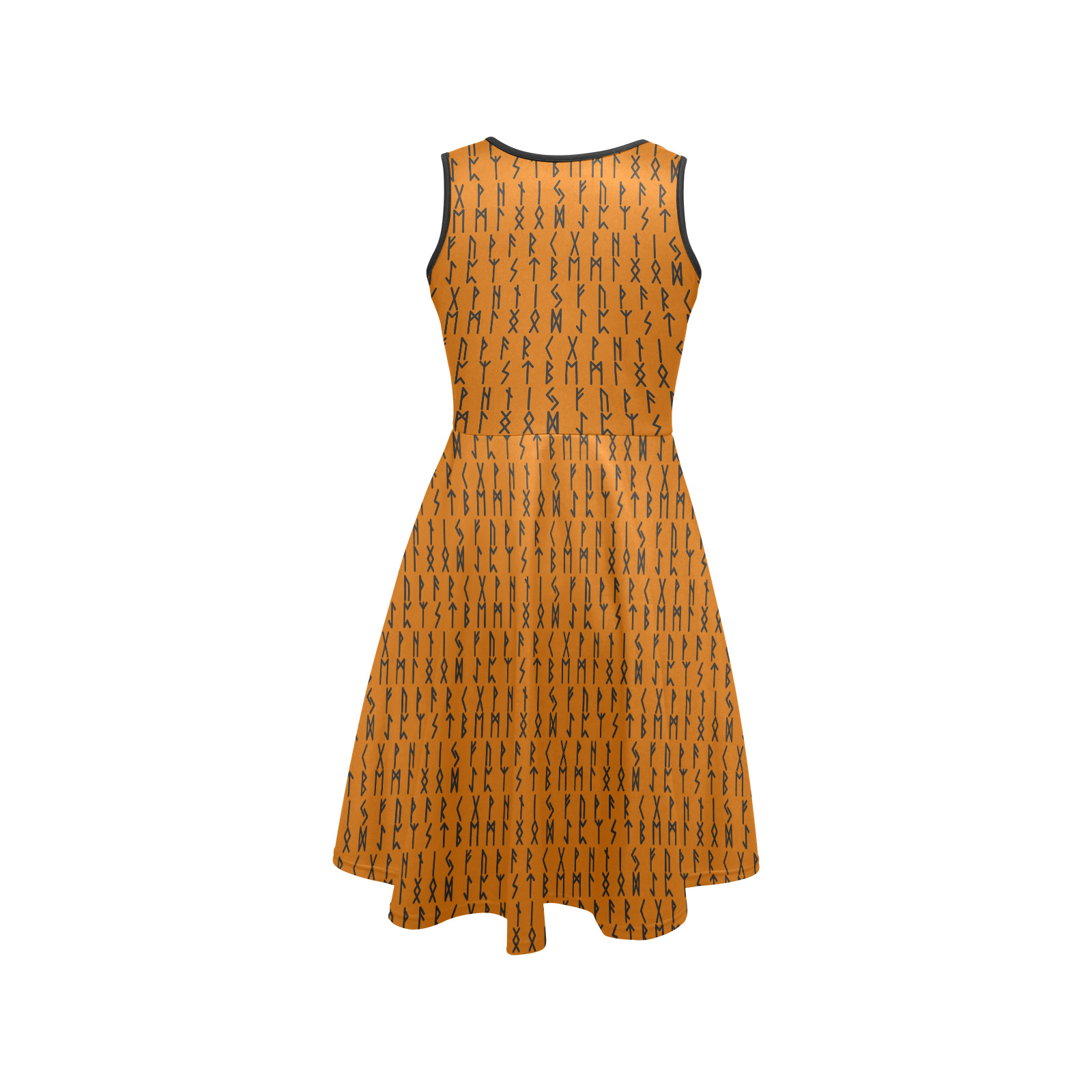 RUNE CASTING Yellow Sleeveless Expansion Dress (Model D60)