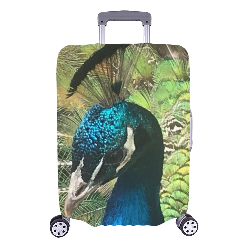 Emperor The Peacock Luggage Cover/Large 26"-28"