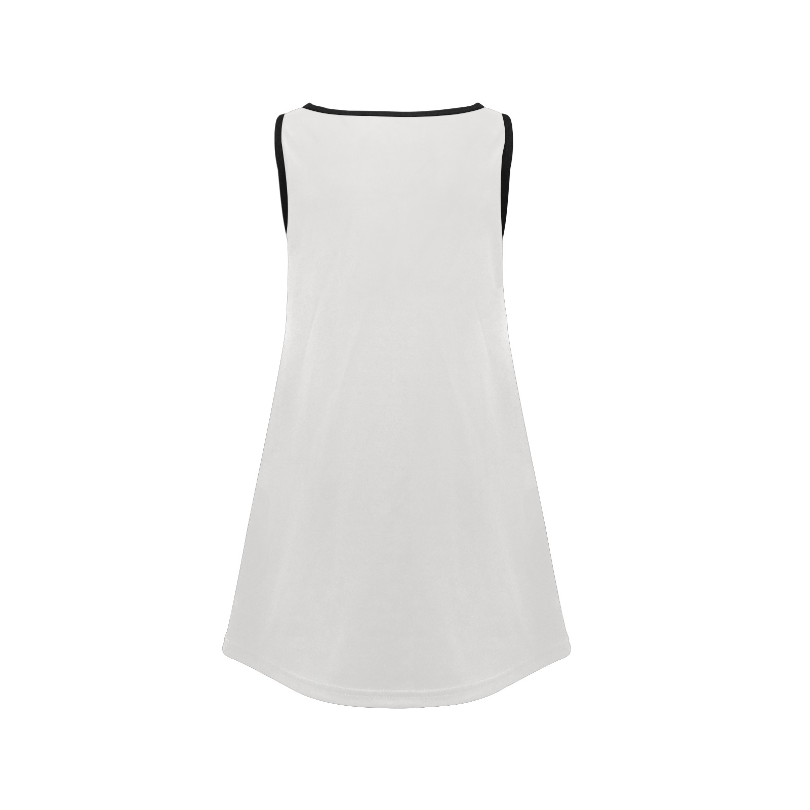 color platinum Girls' Sleeveless Dress (Model D58)