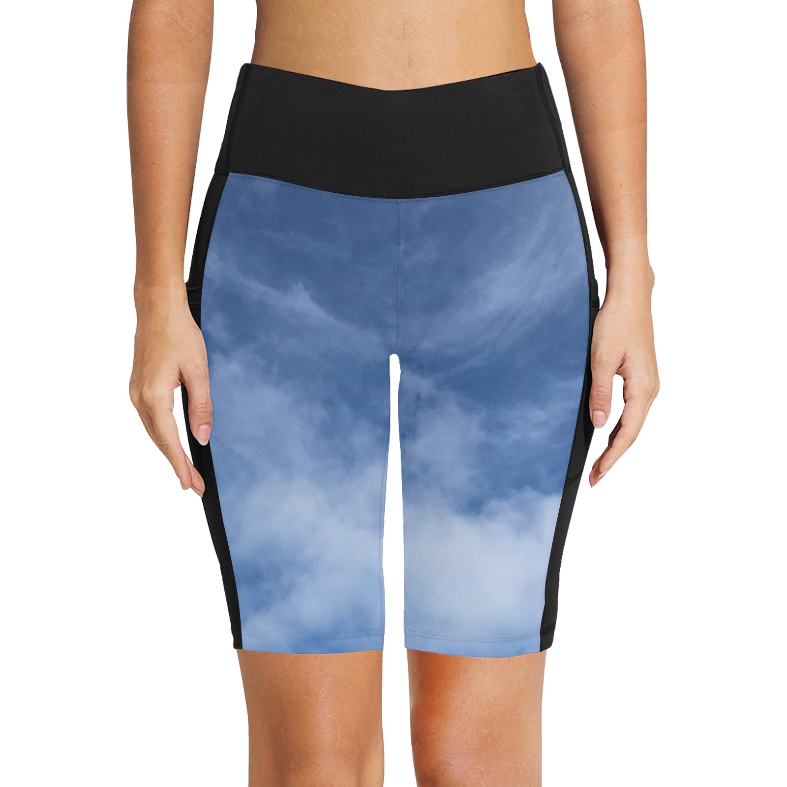 Sky wishes Women's Workout Half Tights (Model L42)