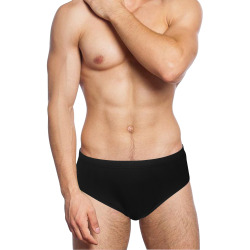 BLACK Men's Swimming Briefs (Model L59)