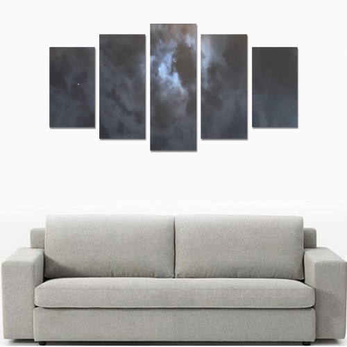 Mystic Moon Collection Canvas Print Sets A (No Frame)