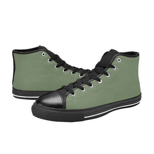 gr spb1 High Top Canvas Shoes for Kid (Model 017)