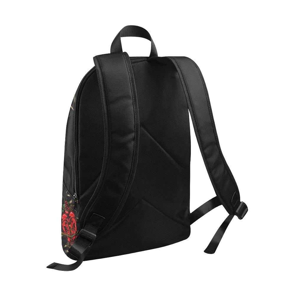 Key To My Heart Fabric Backpack for Adult (Model 1659)
