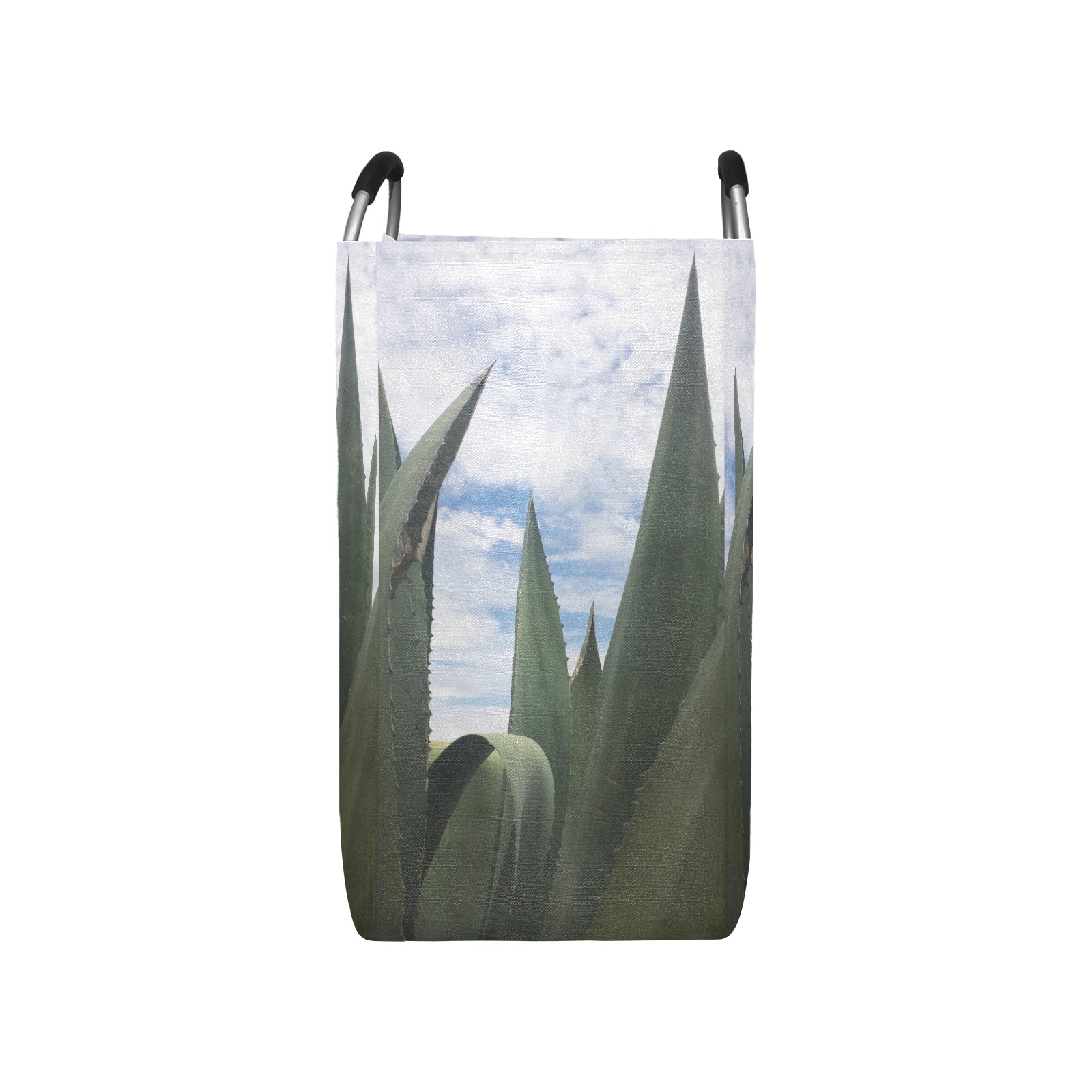 Agave Clouds Square Laundry Bag