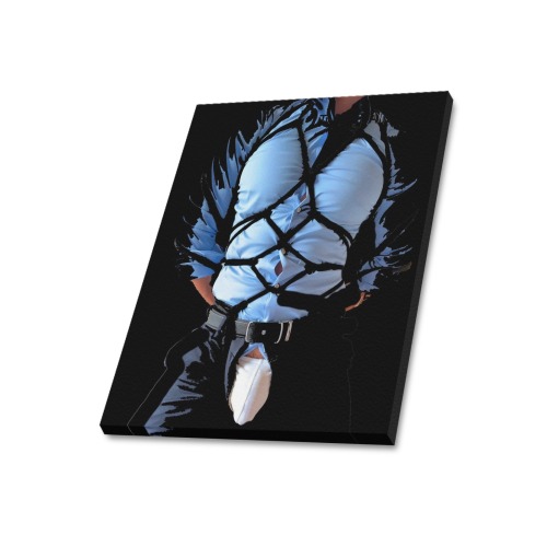 Suit guy Fetishworld Frame Canvas Print 20"x24"