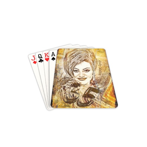 Andy Maine 35 Jahre by Nico Bielow Playing Cards 2.5"x3.5"