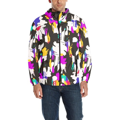 Brush strokes on dark background-02