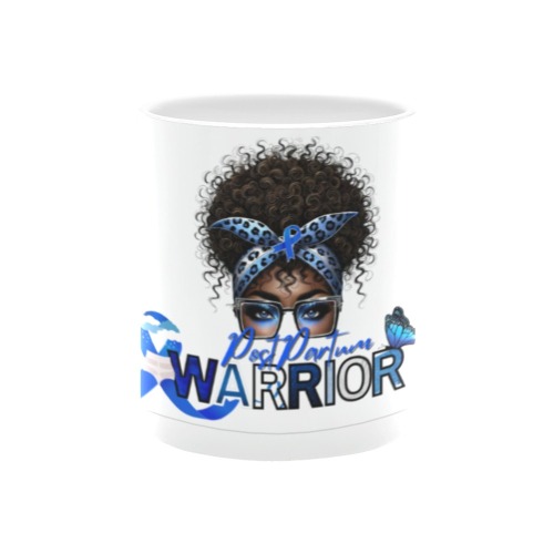 Postpartum warrior Custom White Mug (11OZ)