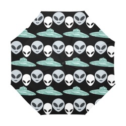 Alien and UFO Anti-UV Auto-Foldable Umbrella (U09)