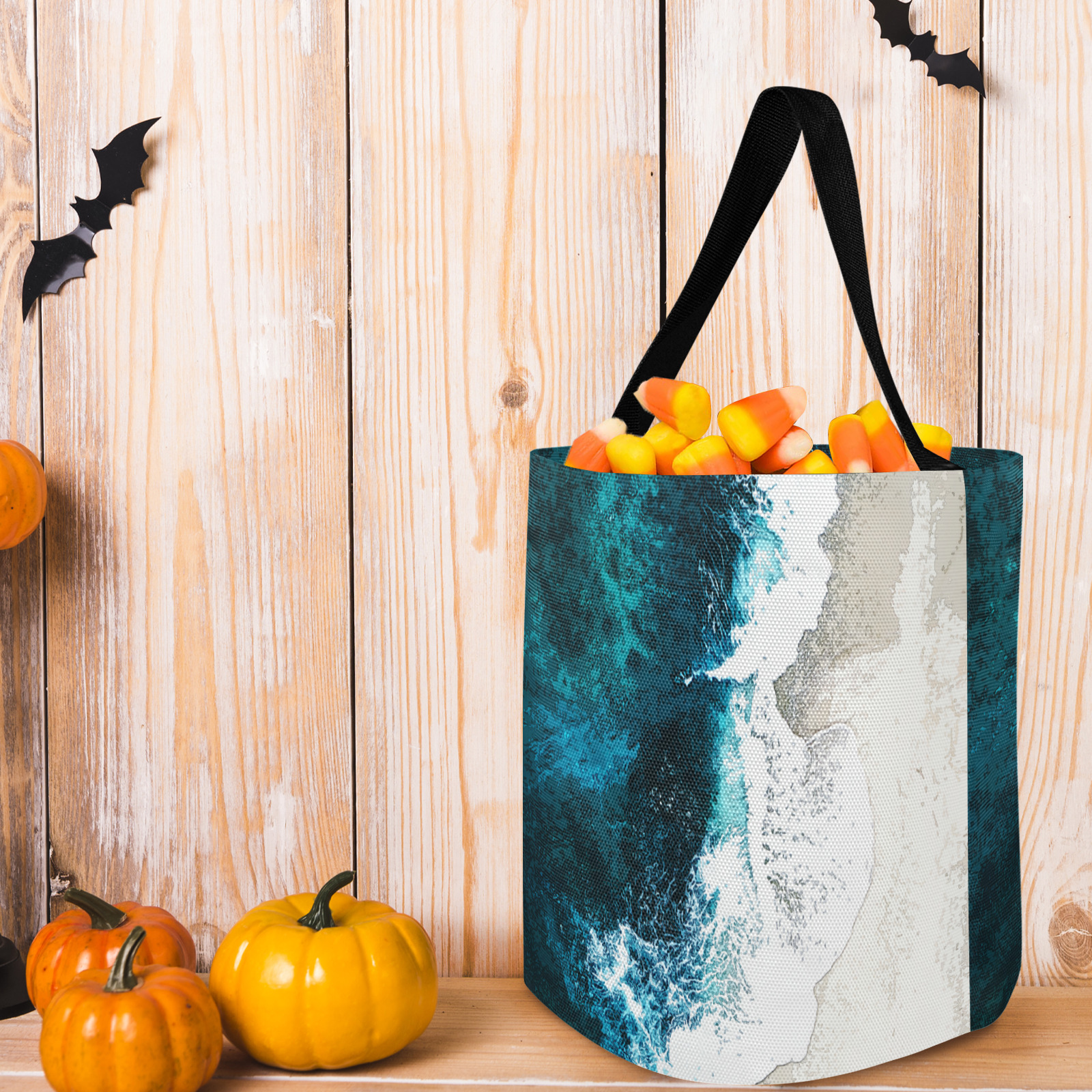 Ocean And Beach Halloween Candy Bag