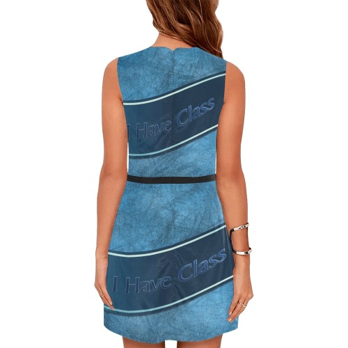 I Have Class Eos Women's Sleeveless Dress (Model D01)