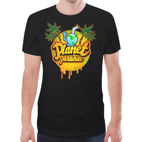 Planet P New All Over Print T-shirt for Men (Model T45)