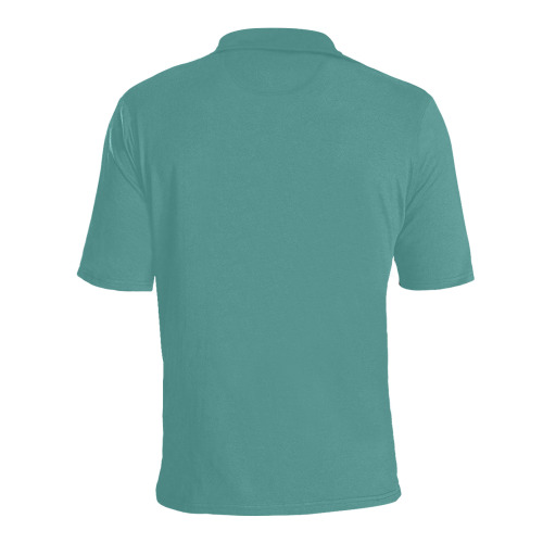 FASHION Men's All Over Print Polo Shirt (Model T55)