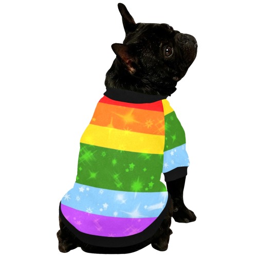 Pride by Nico Bielow Pet Dog Round Neck Shirt