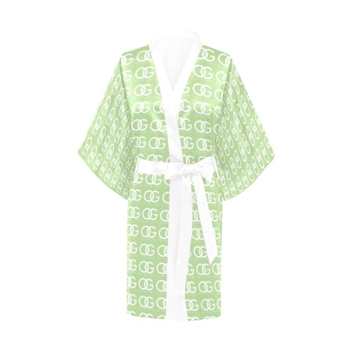 Lime Green Robe Kimono Robe