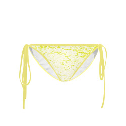 Cracked Icterine Custom Bikini Swimsuit Bottom