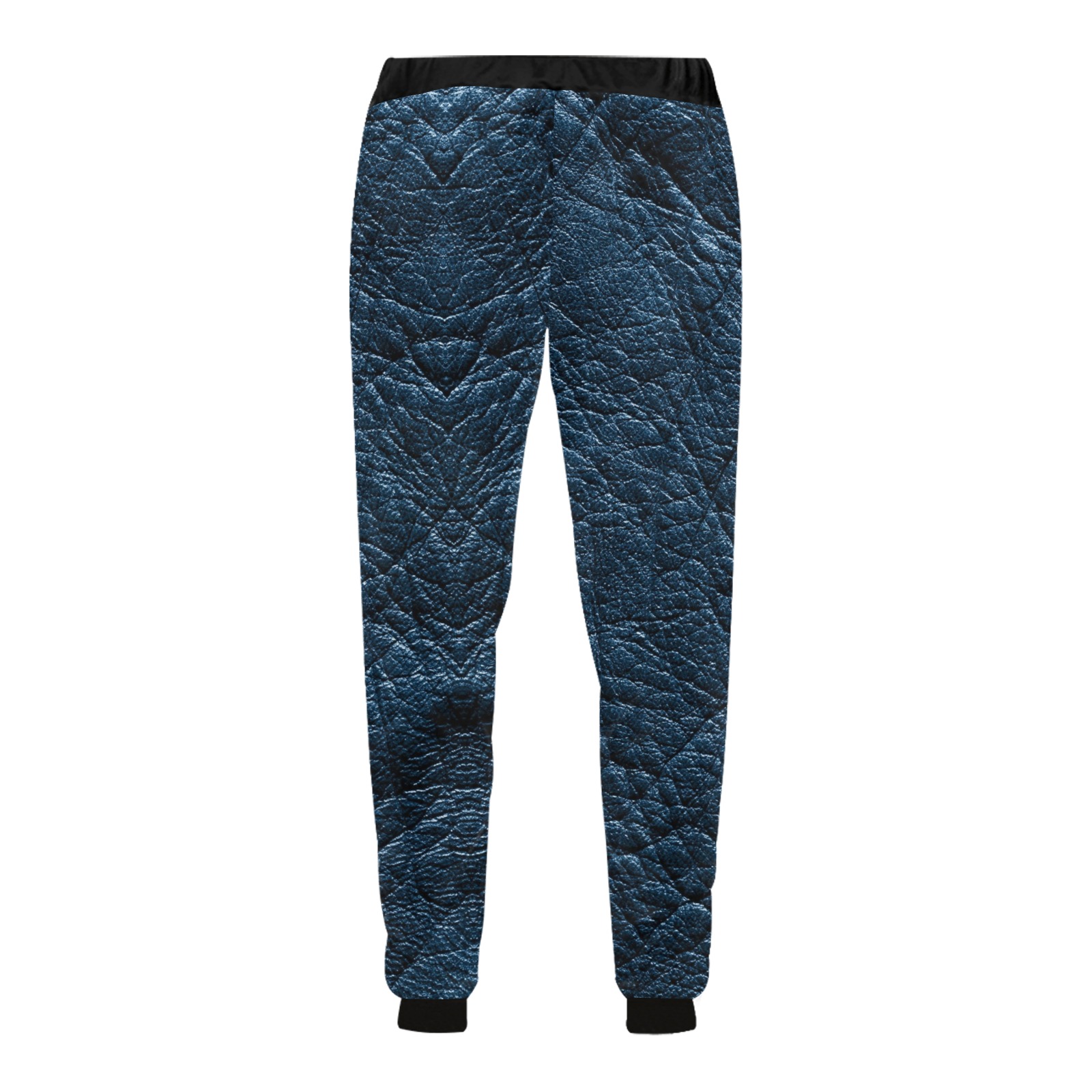 Leather Blue Style by Fetishworld Men's All Over Print Sweatpants (Model L11)