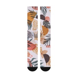Modern shapes tropical nature DS Over-The-Calf Socks