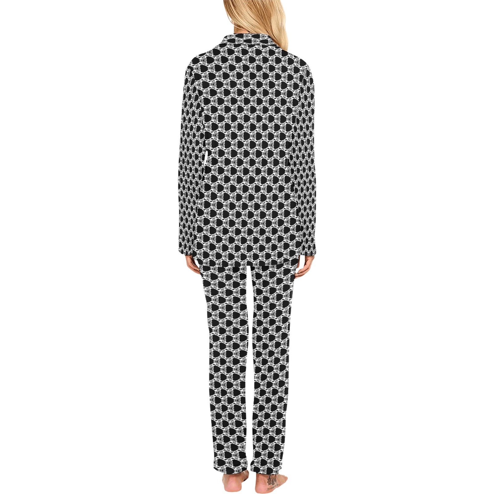 Patternator (829) Women's Long Pajama Set