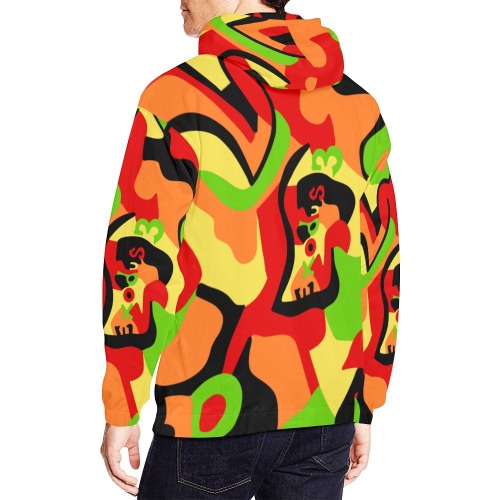 Exodus3 Ready Men Hoodie All Over Print Hoodie for Men (USA Size) (Model H13)