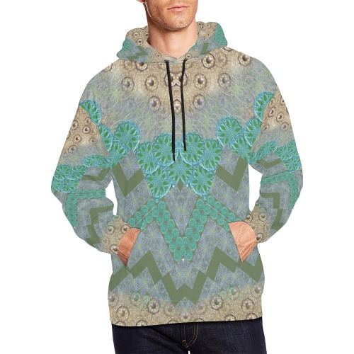 New All Over Print Hoodie for Men (USA Size) (Model H13)