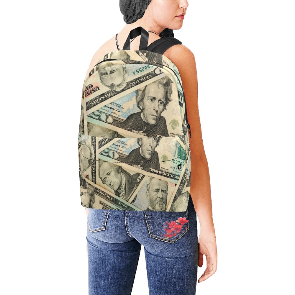 US PAPER CURRENCY Unisex Classic Backpack (Model 1673)