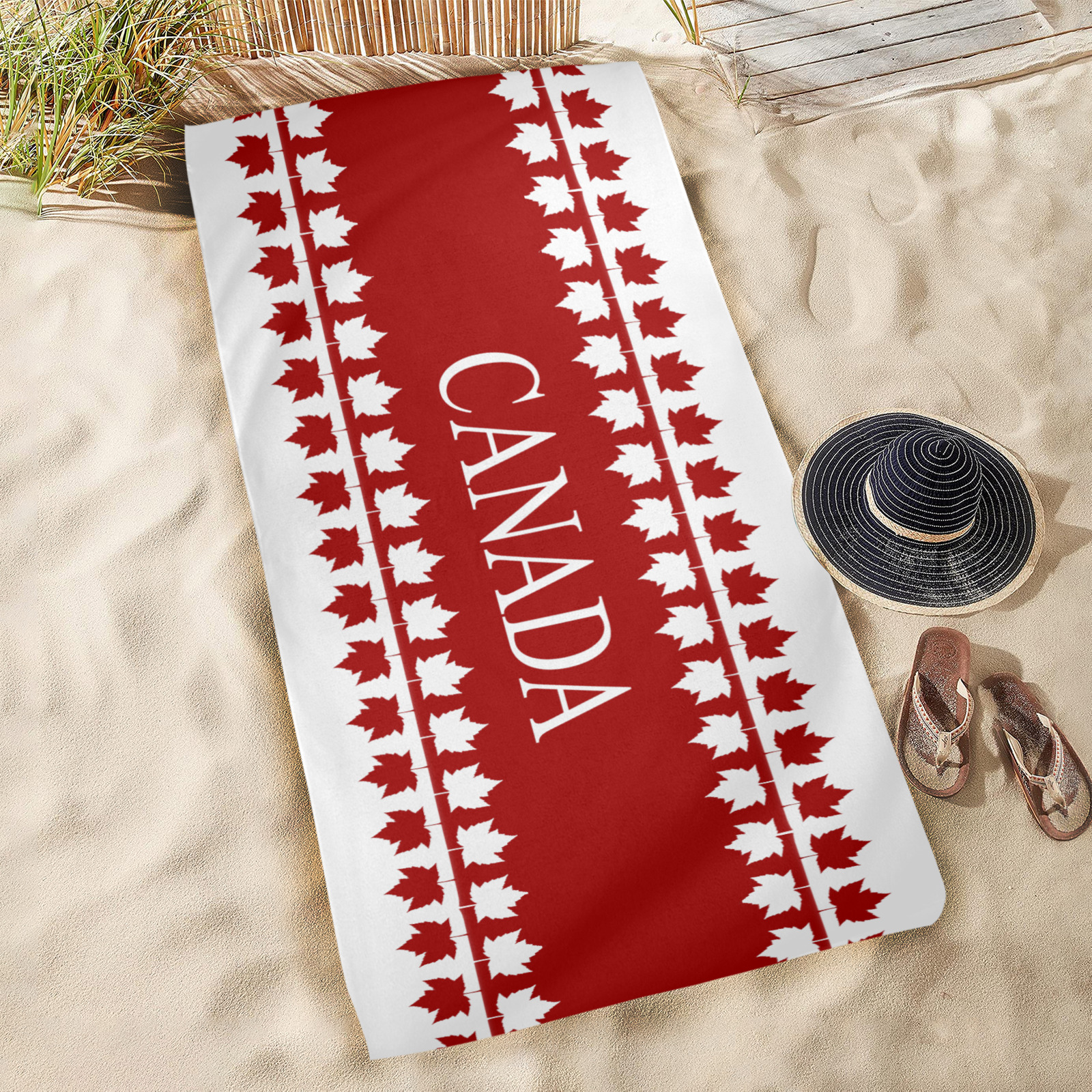 Canada Souvenir Towels Beach Towel 31"x71"(NEW)