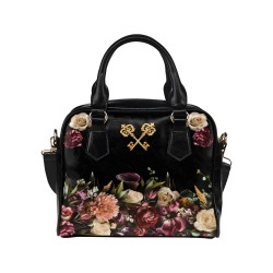 Baroque Keys Bowler Bag Shoulder Handbag (Model 1634)