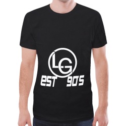 LG New All Over Print T-shirt for Men (Model T45)