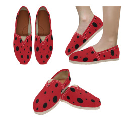 LADY BUG Women's Classic Canvas Slip-On (Model 1206)